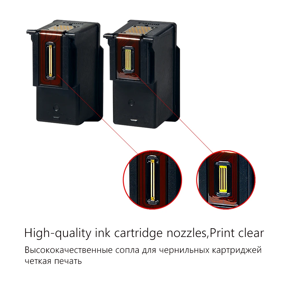 Cartouche d'encre de remplacement PG140 CL141, pour Canon PIXMA MG2580 2400 MG2500 MG3510 MG3610 IP2880 MX391 MX474 MX534