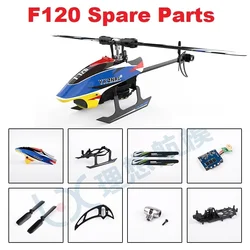 YU XIANG F120 RC Helicóptero Peças sobressalentes, ESC Tail Blade, Servo motor Canopy, Eixo do receptor da hélice, Quadro do motor