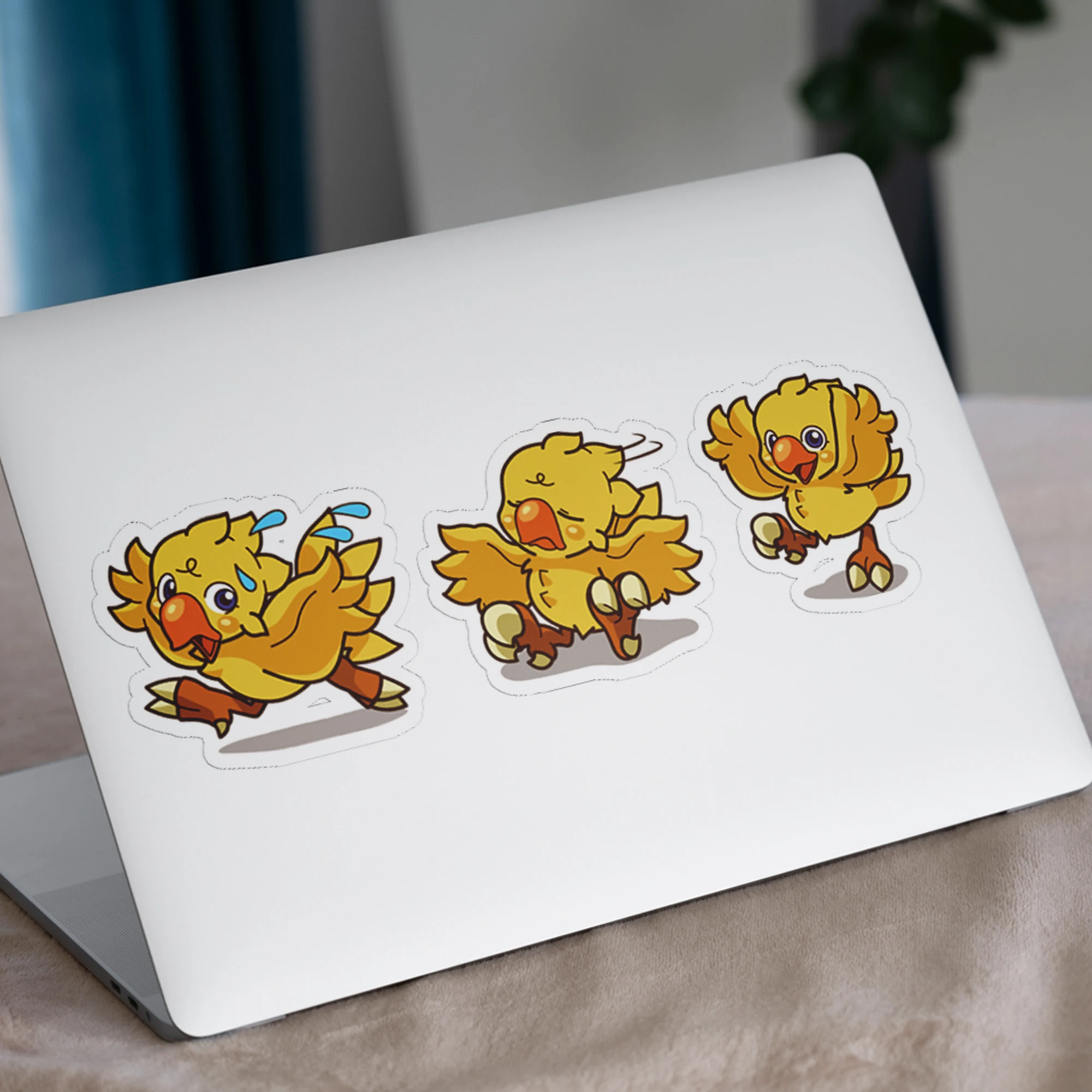 40 Pieces of Chocobo Cartoon Meme Stickers – Decorative Stickers & Scrapbook Supplies for Water Bottles and Notebooks - view 2