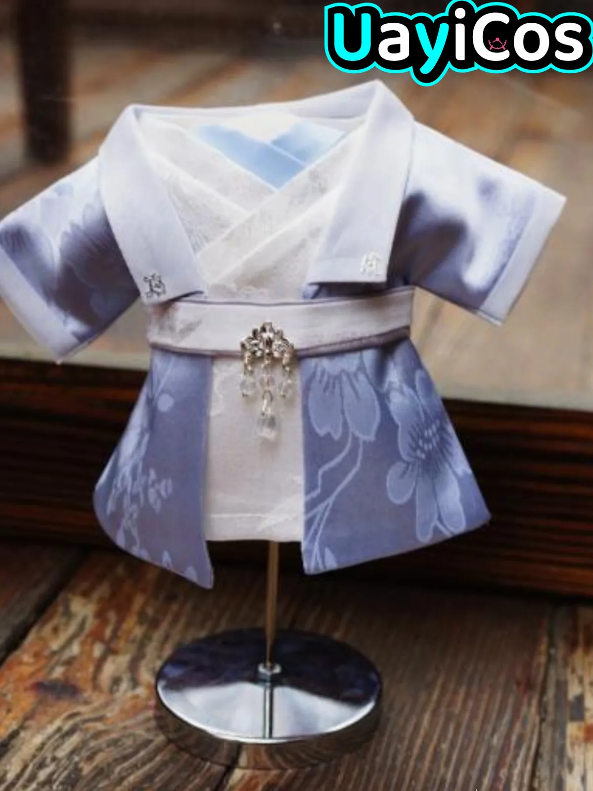 

Handsome Vintage Ancient Blue Hanfu Costume Suit Cosplay No Attribute For 20cm Plushie Doll Clothes Outfit Accessories Toy Gifts