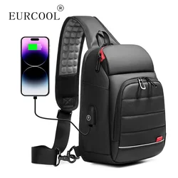 EURCOOL Multifunction Men Chest Bag for 9.7