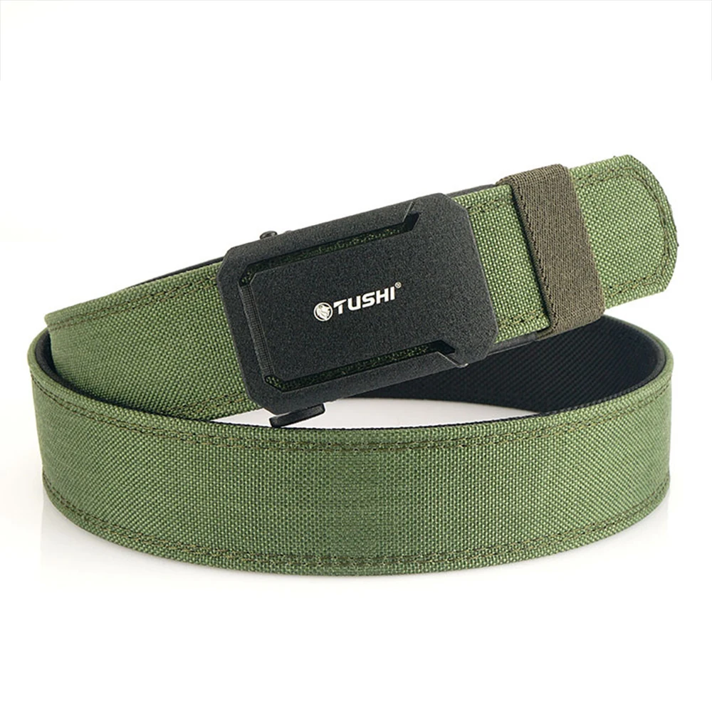 TUSHI Armee Taktische Gürtel Quick Release Military Airsoft Training Molle Gürtel Outdoor Schießen Wandern Jagd Sport Gürtel – Detail 19