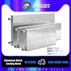 Aluminum Water Cooling Block CPU Radiator High-Tech Semiconductor Chip 80*160 80*250mm 125*250mm