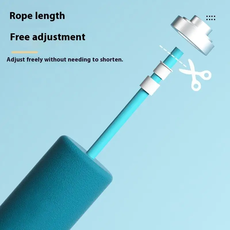 حبل قفز قابل للاستبدال مع كرات ثقيلة، تدريب اللياقة البدنية، كمال الأجسام، حبل الطفر السريع، معدات الصالة الرياضية #5