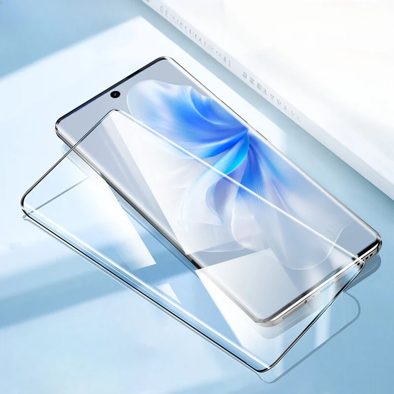 3D Curved Original Tempered Glass Screen Protector for VIVO S18 Pro S18Pro Clear Anti Blue Light Glass Full Cover Film