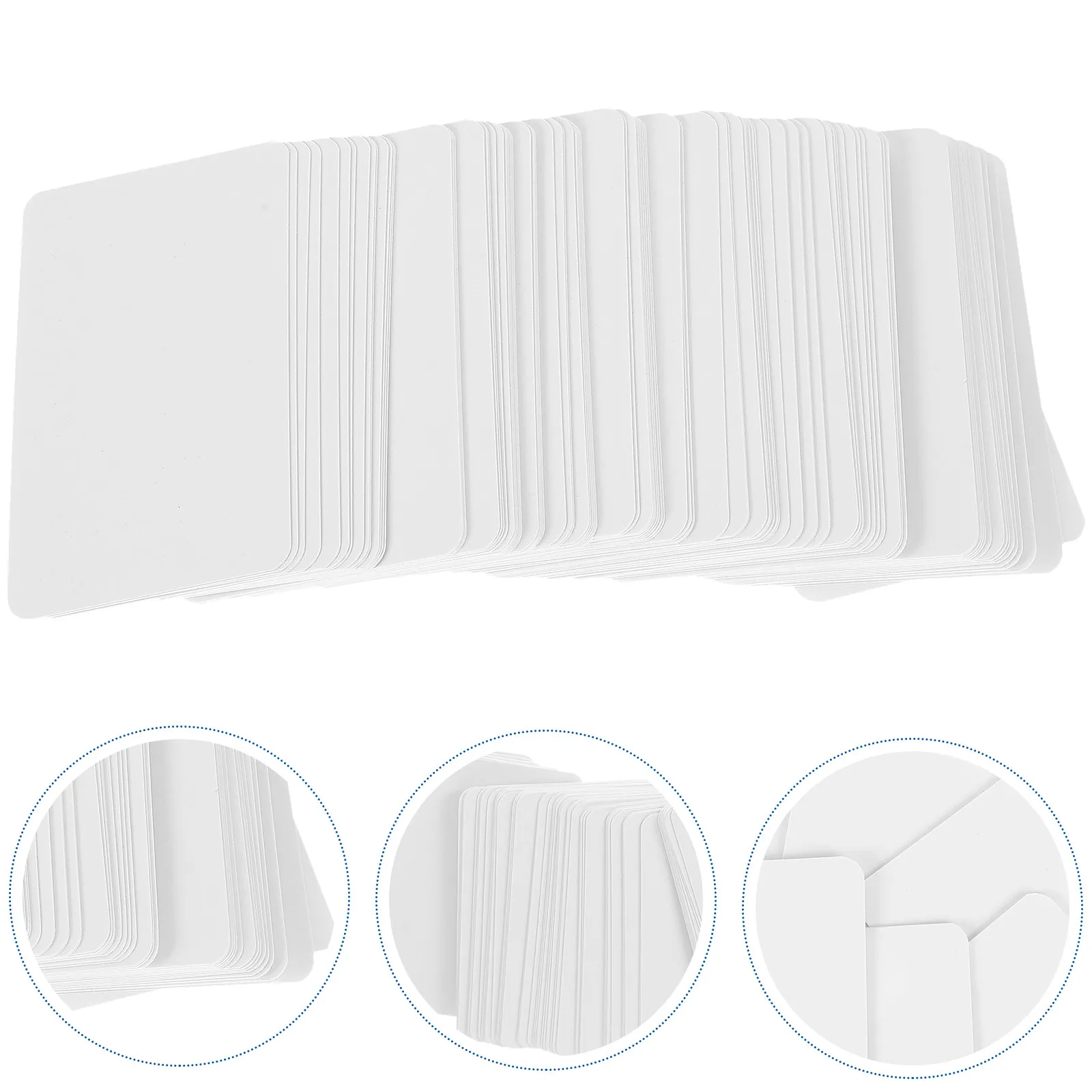 

3 Boxes Blank Cards Multi-Function Portable Note Cards Convenient Graffiti Note Supply Daily Use Message Accessories