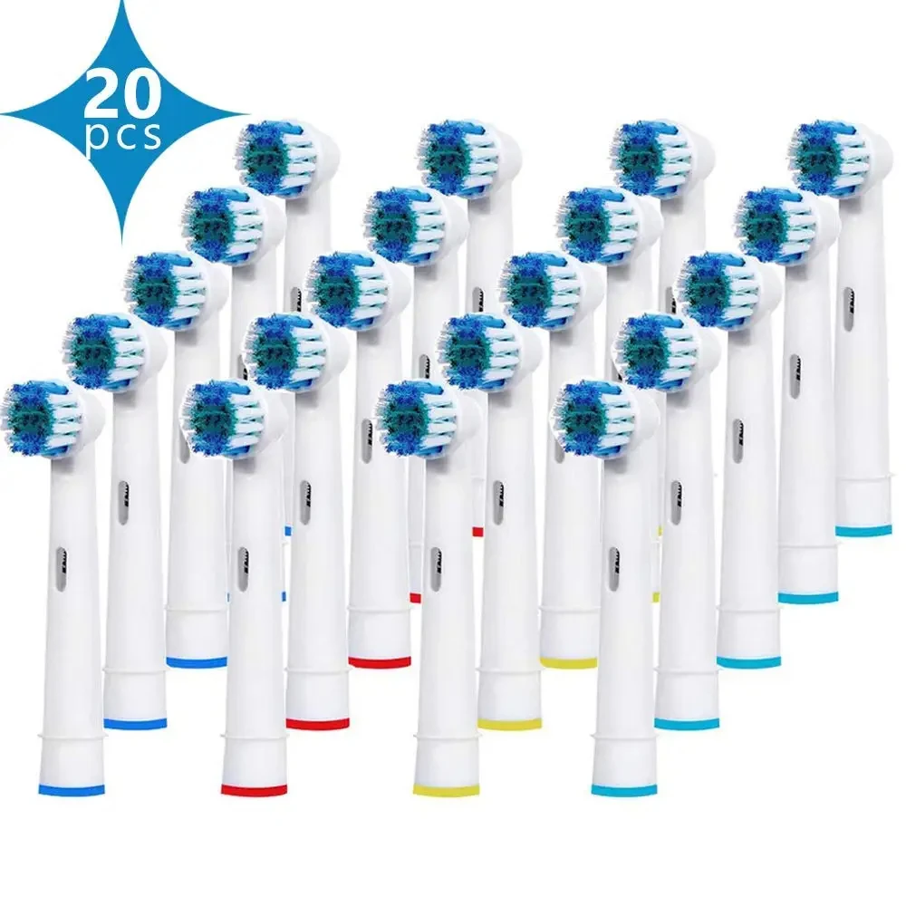 4pcs/8pcs/20pcs Toothbrush Head Soft Hair Ultrasonic Whitening Electric Replace Oral Cleaning Home Supplies For Oral-B