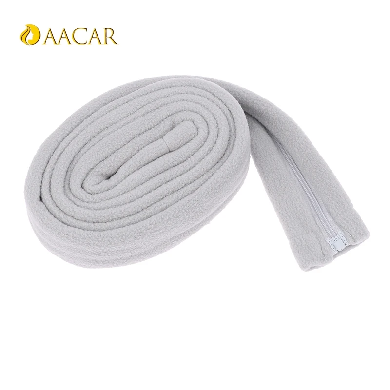 1PC 200cm Reusable Soft Comfortable Reversable CPAP Tube Cover Hose Wrap Tubing Cover Zipper Hose Hook Loop Breathable