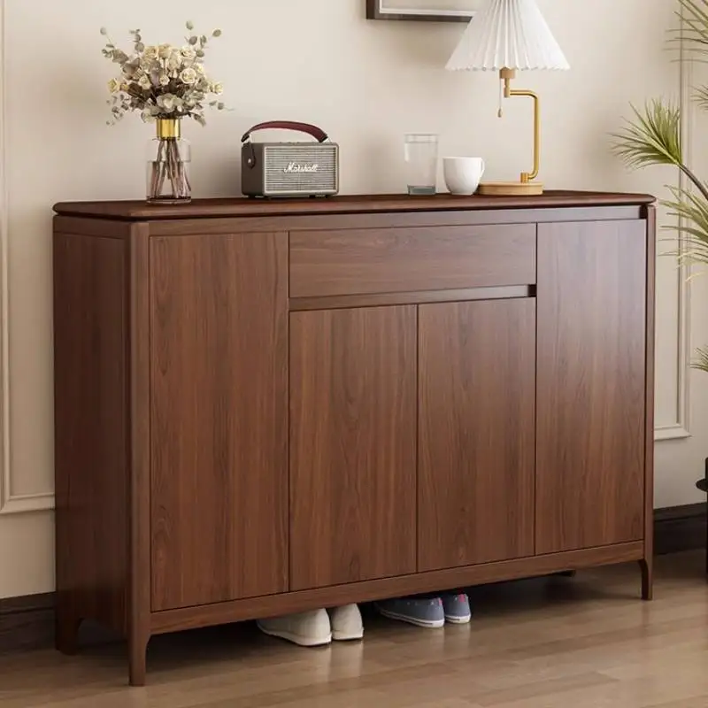 

Modern Wooden Shoe Cabinet Cupboard Waterproof Organizer Living Room Shoe Rack Entryway Space Saving Szafka Na Buty Furniture