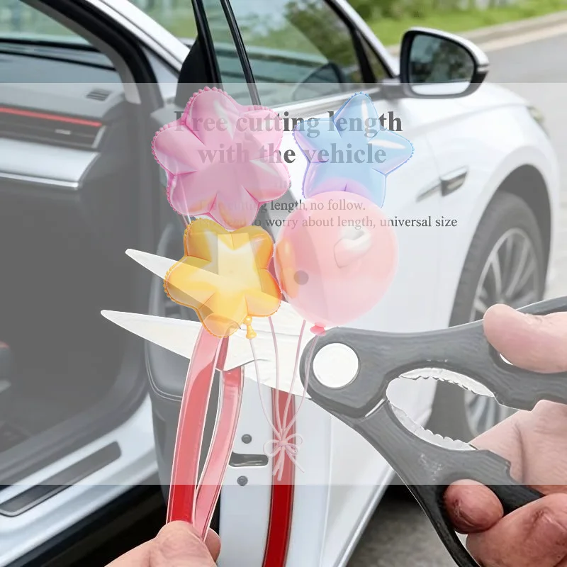 Transparent PVC Car Door Edge Protector Strip Anti-Scratch Anti-Collision No Damage to Car Paint Auto Accessory