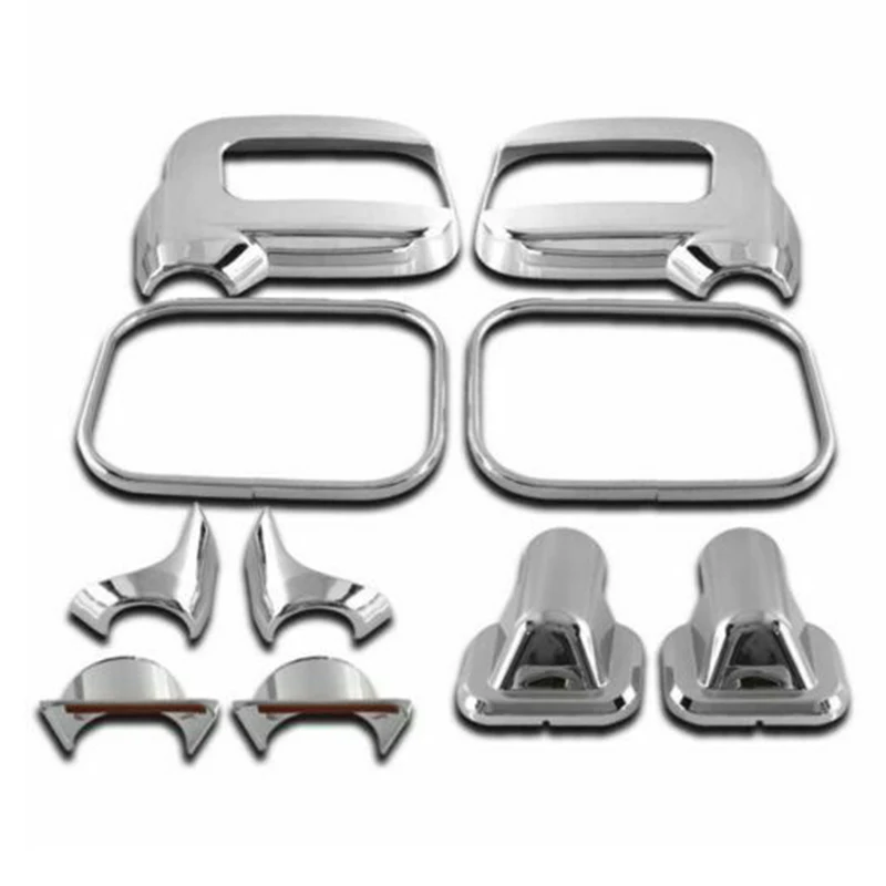 

Car Door Mirror Covers Trims Moulding Chrome for Hummer H2 SUV SUT 2006-2009