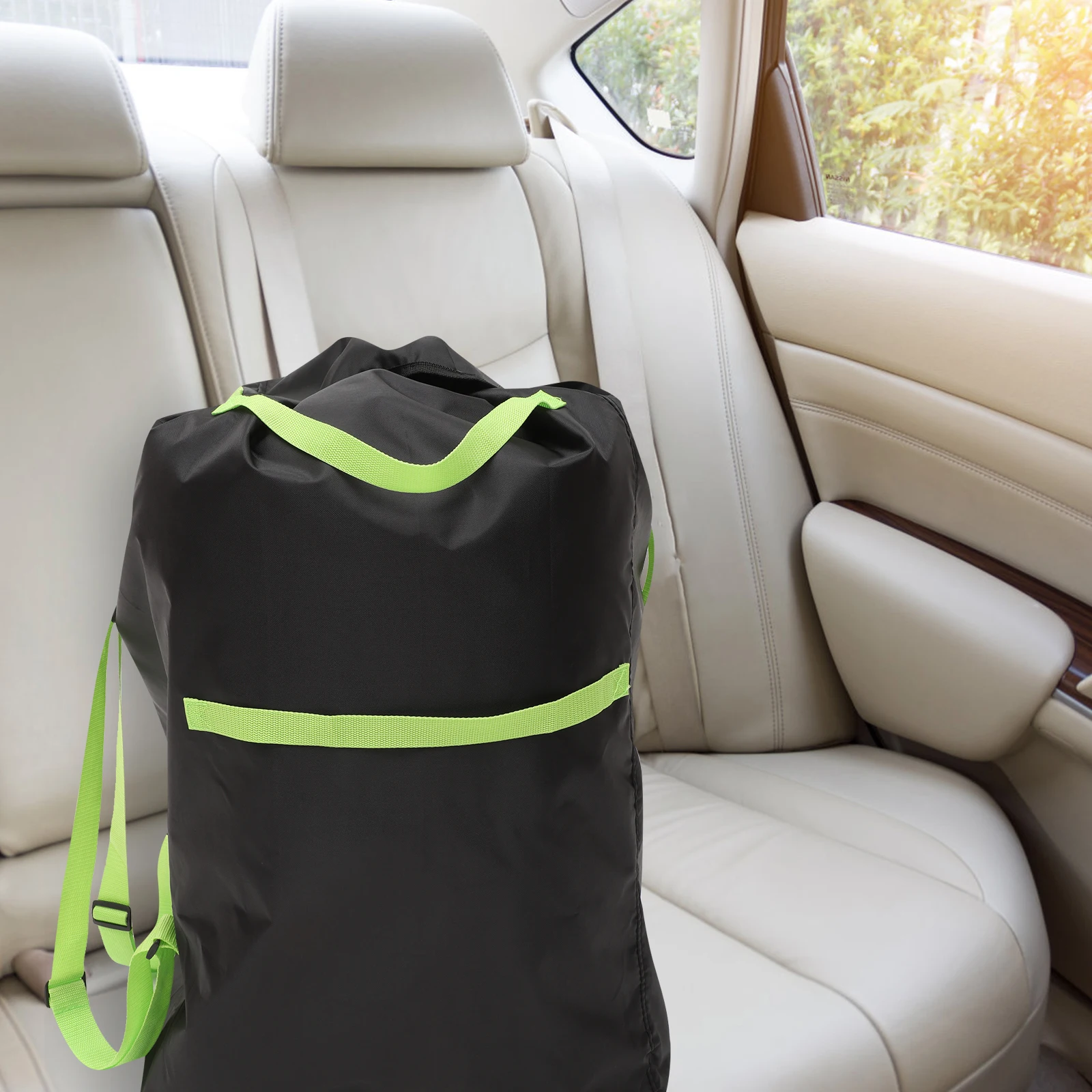 

Stroller Storage Bag Travel Airplane Car Seat Backpack Oxford Cloth Water Resistant Durable Stroller Bag Parent Travel Gate