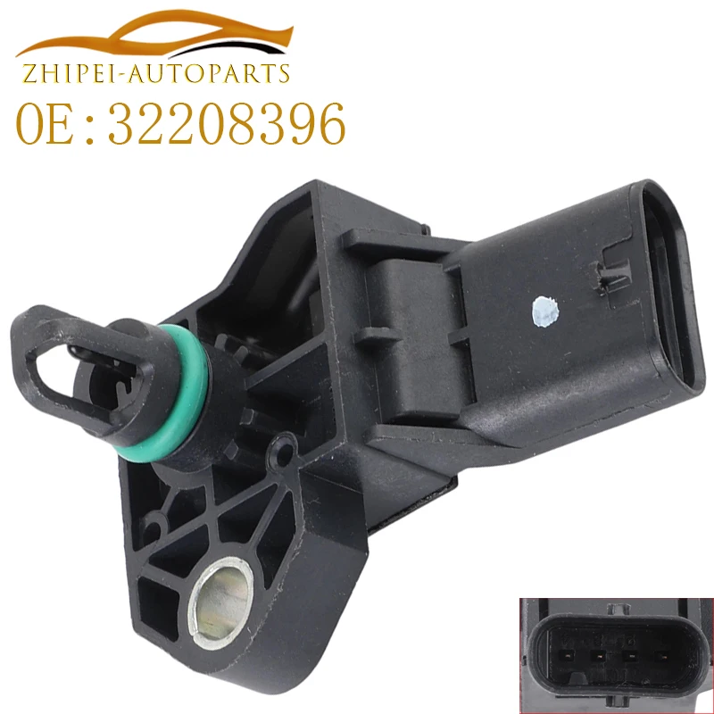 Sensor MAP 32208396 8888778980, Sensor de Presión de Aire de Admisión para Geely Coolray SX11 1.5T Atlas Pro, para Volvo XC40