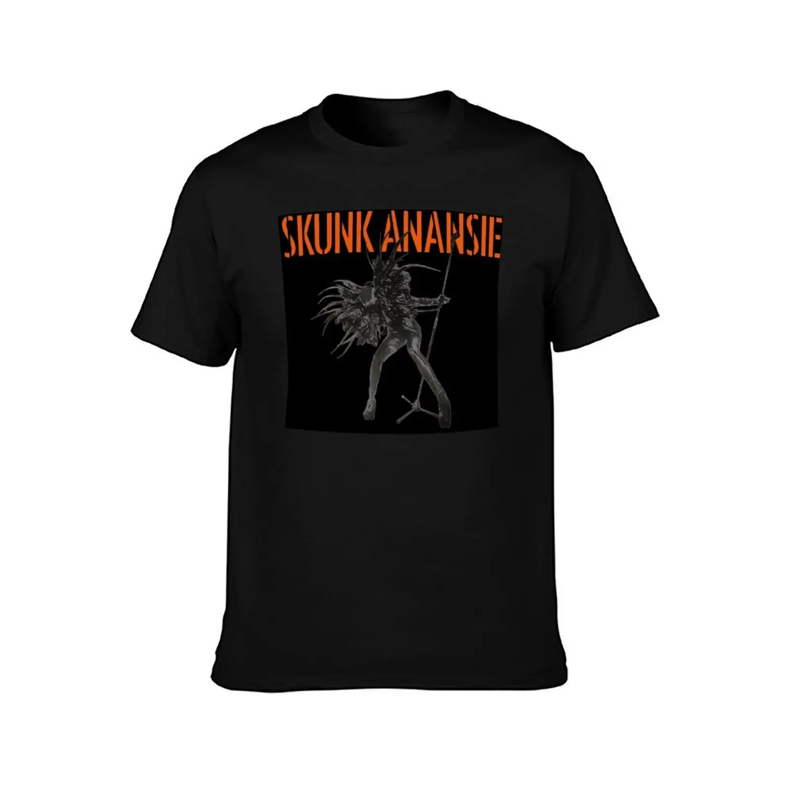 Skunk Anansie Music Band Tour T-Shirt, Summer Casual Cotton Tee, Oversized Streetwear Tops, Vintage Graphic Print, 100% Cotton