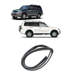1 Pcs Door Rubber with Clips for Pajero V70 Seal Rubber for Montero V90 Protect Rubber Weather Seal for Shogun V60 V80 Mr437147