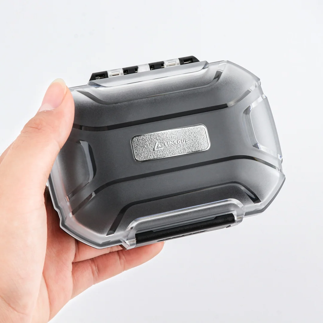LINSOUL LC02 防水イヤホンキャリーケース トリプルプルーフ密閉設計
