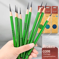 12/10 Pcs Charcoal Graphite Sketch Set Extra-Soft Soft Medium Hard Pencils for Drawing Sketching Shading Artist Art Supplies