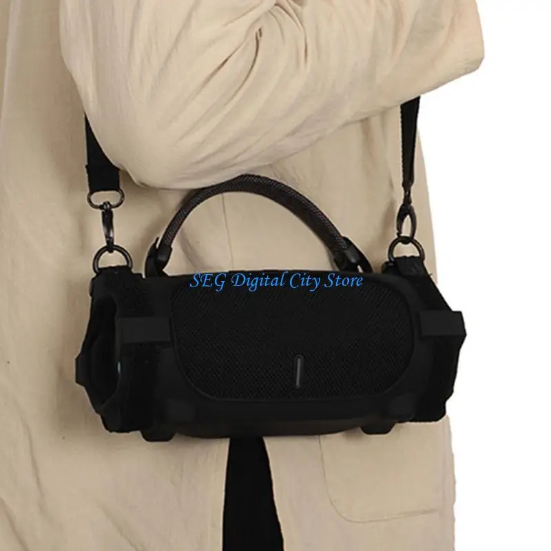 

U75B Silicone Cover Case Protective Sleeve For Charge6 Speaker Bag Shoulder Strap
