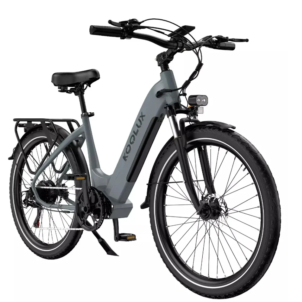 AliExpress Electric Bike KOOLUX 500W Powerful Motor 48V15AH Lithium Battery Hydraulic Brake Electric Bicycle Adult 26-inch Tire City E-bike