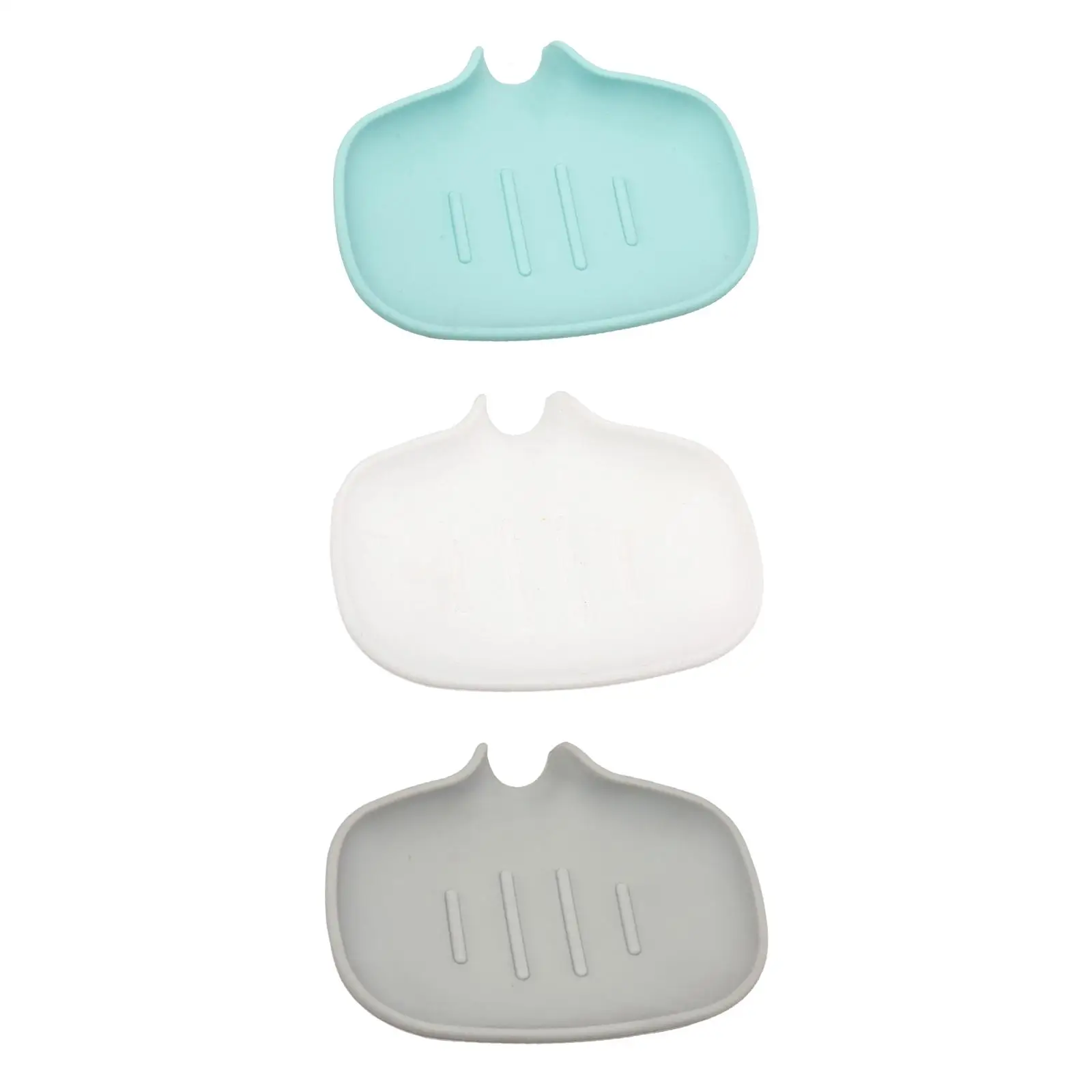 Self Draining สบู่กล่อง Organizer ยืนผู้ถือสบู่สําหรับอ่างล้างจาน Gadgets