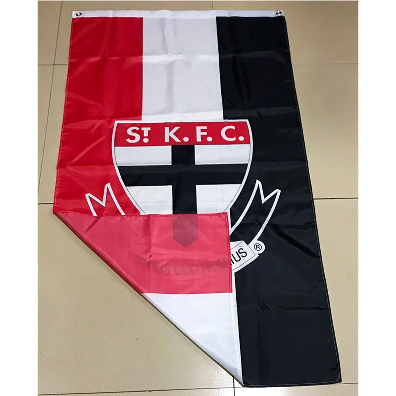 Australia St Kilda Football Club 3ft*5ft (90*150cm) Size Christmas Decorations for Home Flag Banner Gifts