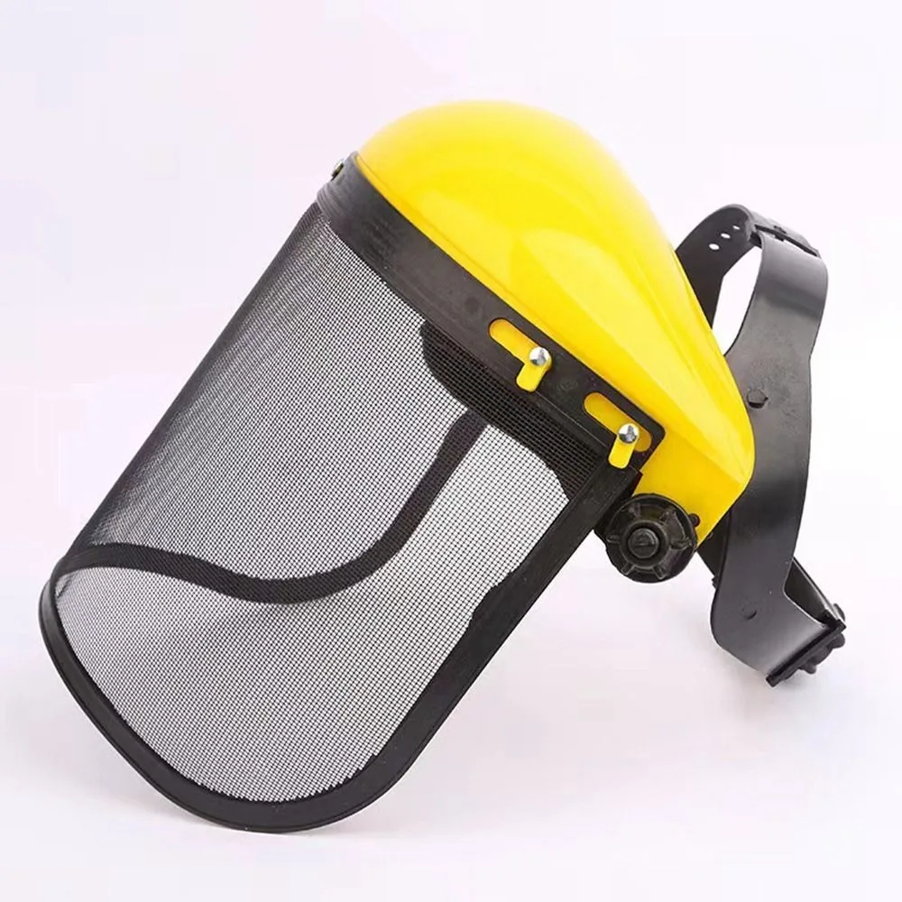 Chainsaw Helmet Mesh Face Shield For Electric Cutting Forestry Logging Mower