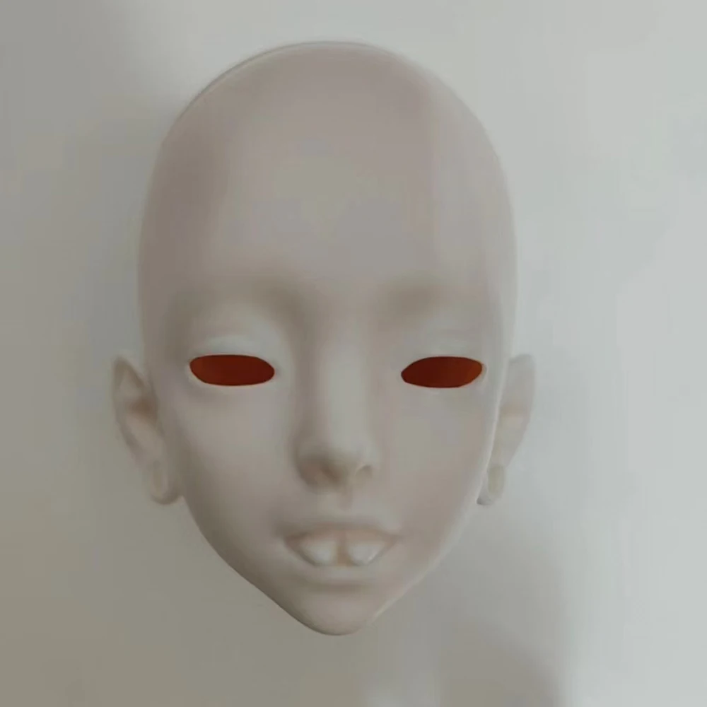 

New 1/4 BJD Doll Head No Makeup Resin Material Doll Head DIY Doll Accessories No Makeup Doll Head Gifts