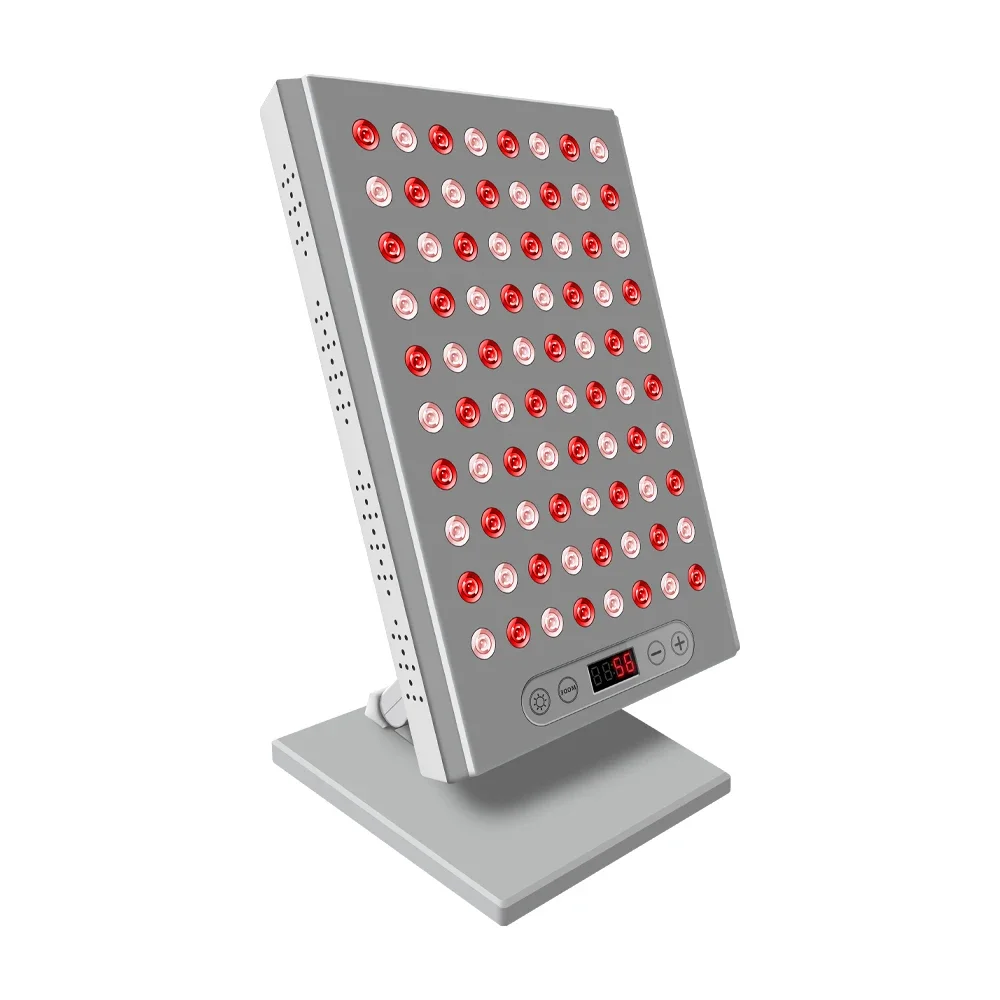 400W 660nm&850nm Near Infrared and Red Light Therapy Panel Home Use Device LED Light Therapy Lamp for Anti-Aging, Pain Relief