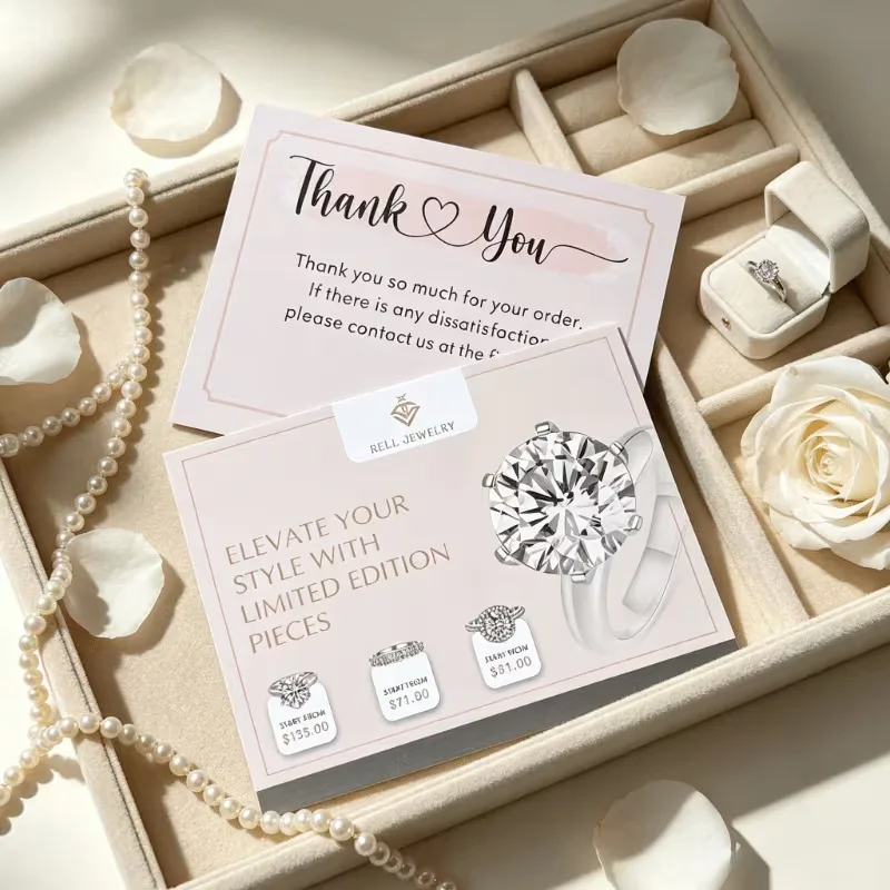 Custom Message Cards 80/150 Sheets 3.94 X 5.91 Inch Upgrade Coated Surface Printing for Greeting Apology Wedding Invitations