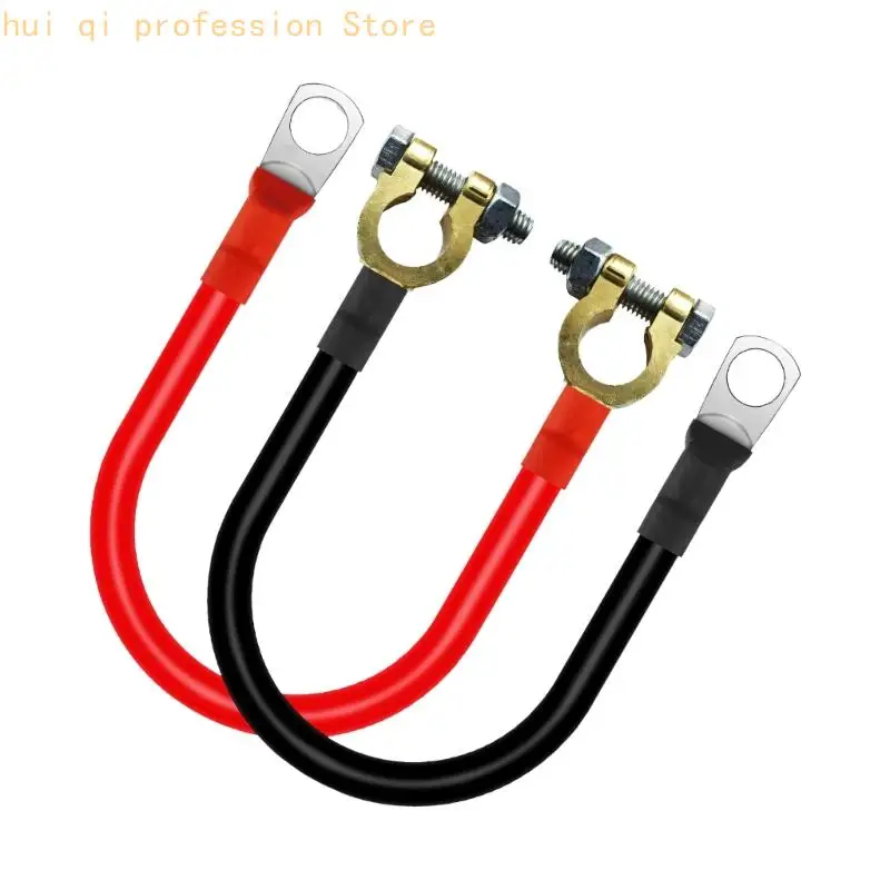 Batterieanschlusskabel mit Klemmende, 35 mm², 50 für 12 V/24 V Notbatterieverkabelung, Kabelschuh-Kupferkabel mit PVC H8WE – Detail 8