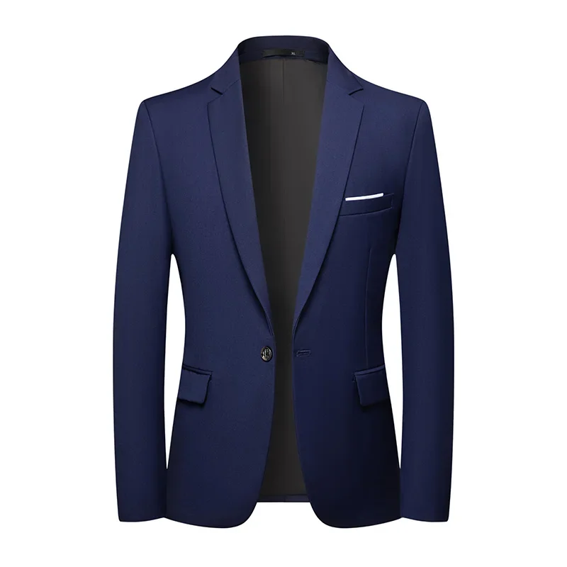 LIBIELIY High Quality Single West Spring And Autumn New Business Fashion Handsome Suit Korean Version Slim Men's High-end Coat T