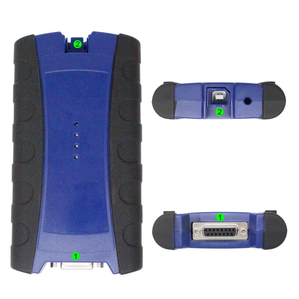 LHFor NEXIQ USB Link 2 Bluetooth outil de Diagnostic de camion Diesel Scanner d'erreur multi robuste