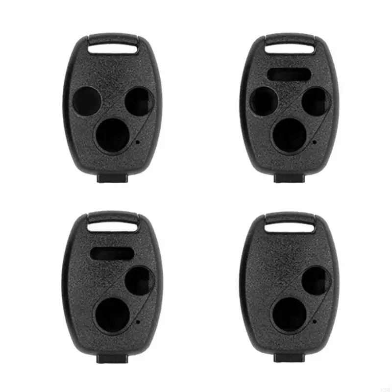 A2BF 4/3/2 Buttons Car Key Case Shells Remote Cover For Civic Car Key Housing,Black