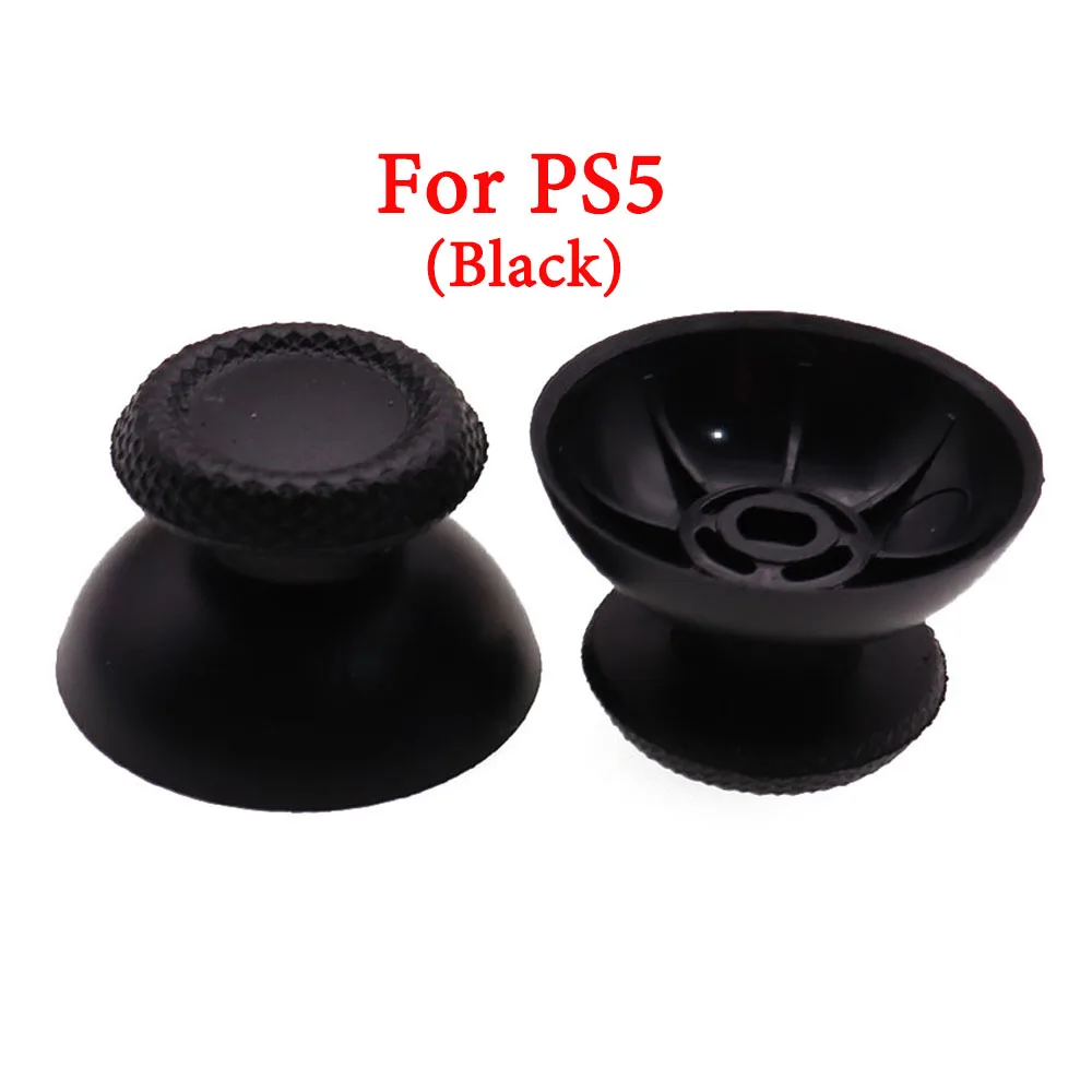 2pcs Replacement Controller Analog Thumbstick Thumb Stick Mushroom Grip Cap Cover for PS2 PS3 PS4 Pro Slim PS5 Repair part Gray