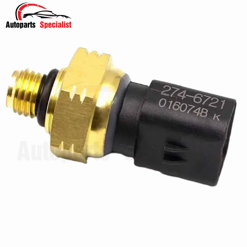 Sensor de pressão de óleo escavadeira, acessórios do carro, OEM, 274-6721, 2746721, para Caterpillar E312D, 320D, 323D, 324D