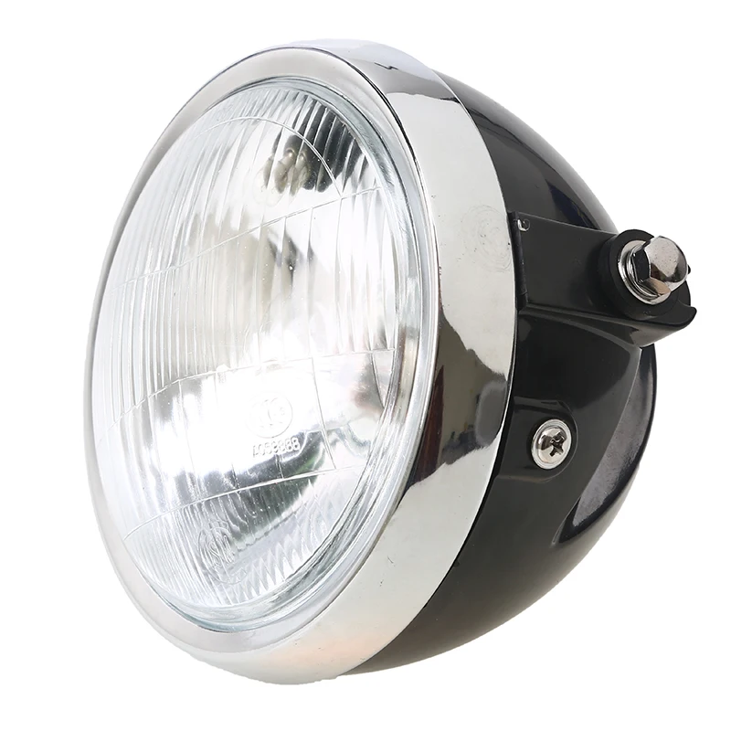 6inch Motorbike Headlight Front Motorcycle Headlamp Round Light Front Headlight Lamp Round Universal