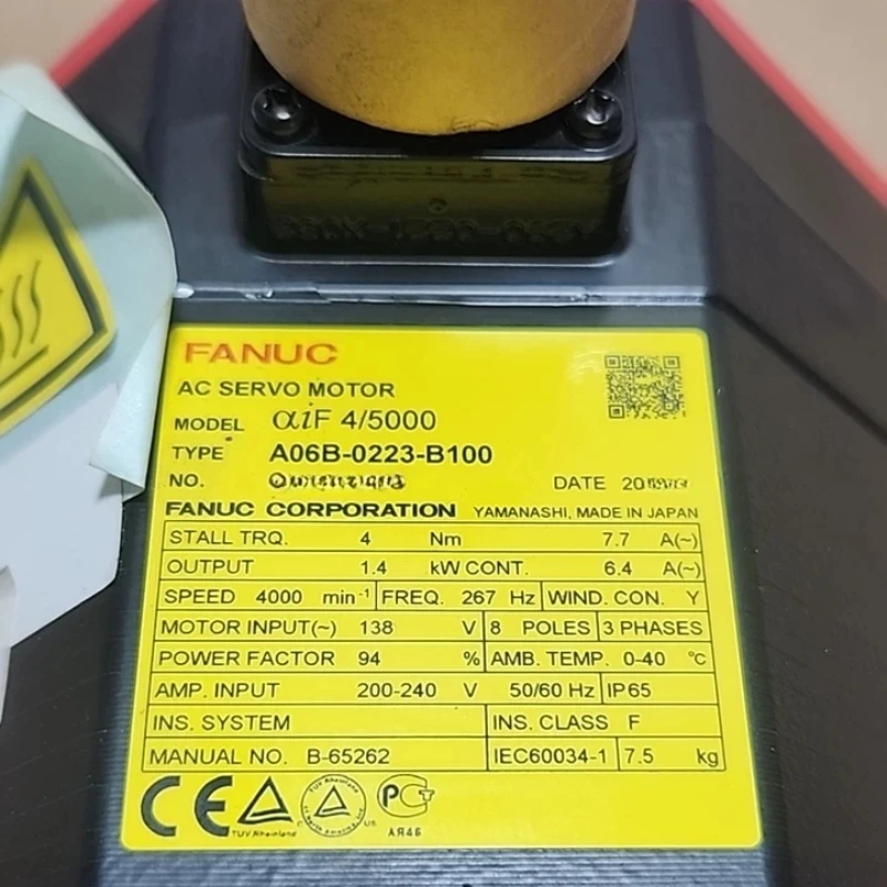 

New Fanuc A06B-0223-B100 Servo Motor In Stock Fast Shipping
