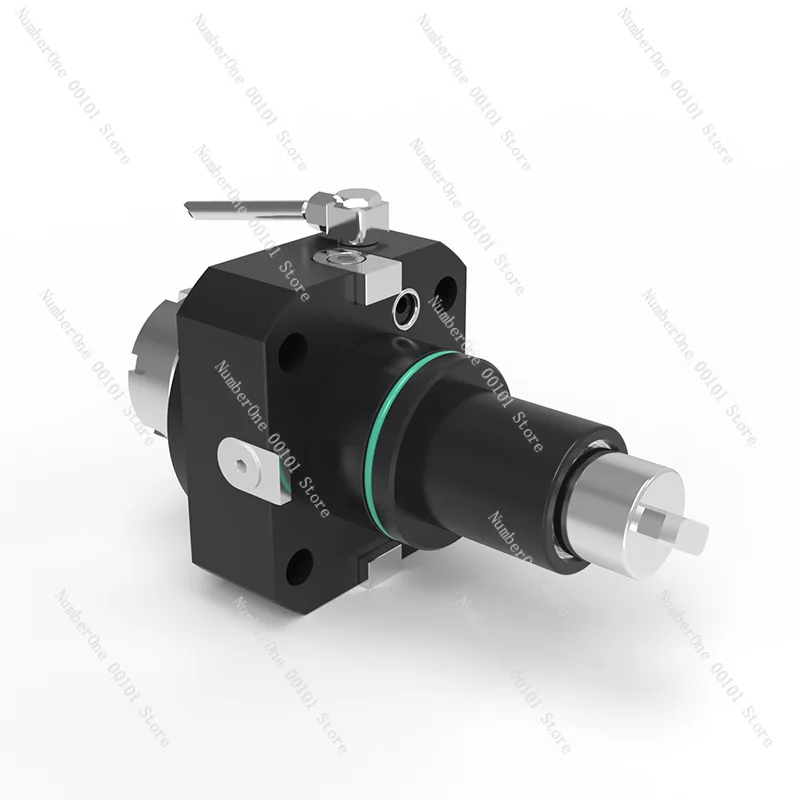 55-0° power tool holder, turning and milling compound power head tool holder, power milling head, lathe turret radial tool