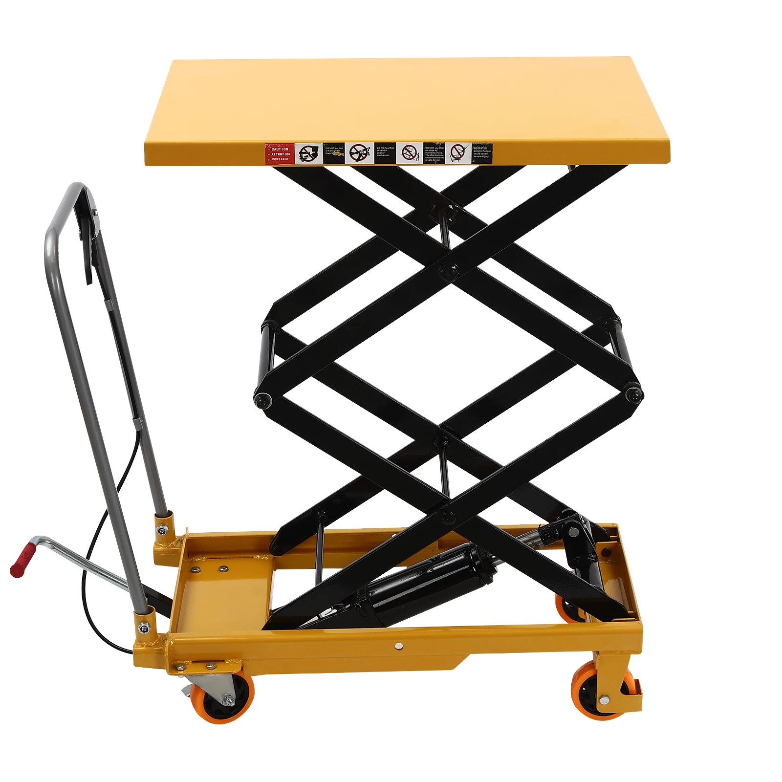 High-Efficiency Hydraulic Lift Table with 330 lbs Load Capacity, Adjustable Height, Durable Steel Build, Easy Control, PU