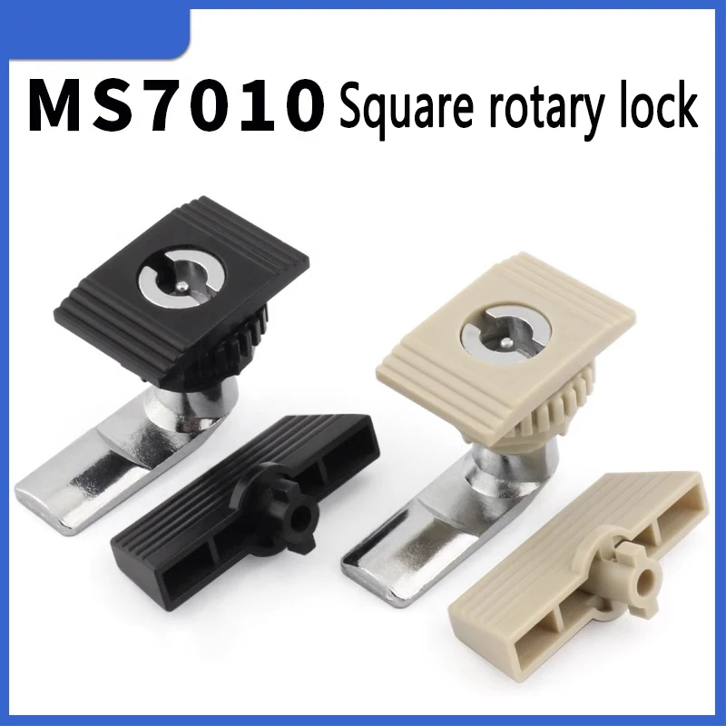 MS7010 Drehschloss Feuer Drehschloss Verteilerkasten Kunststoffschloss