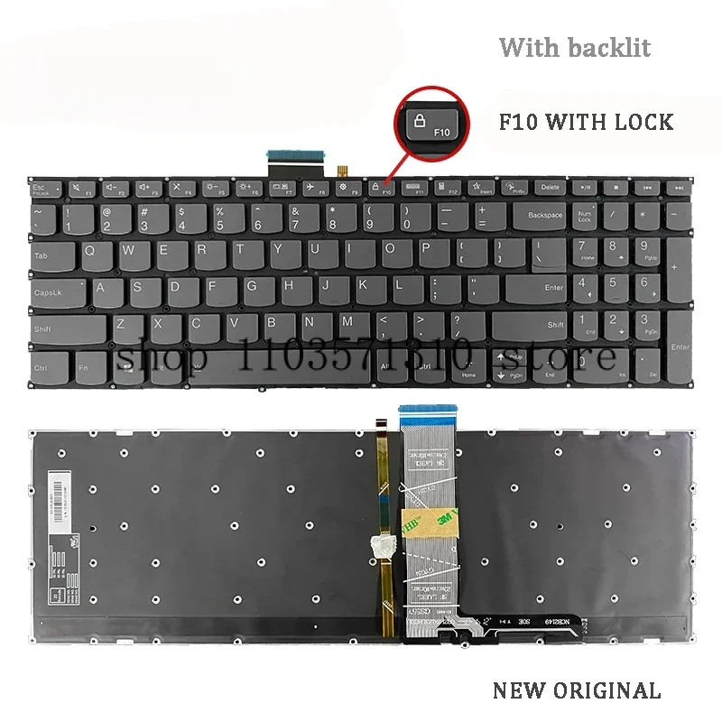

N Новая оригинальная клавиатура для ноутбука Lenovo thinkbook 15 G2 G3 ACL ITL G4 IAP 15p IMH E5-IML E5-ITL-IIL 2021 IdeaPad 15 alc7
