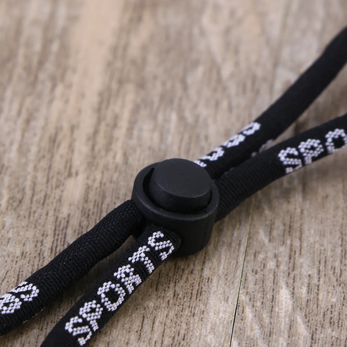 Black Glasses Retainer Strap Eyewear Safety Strap Adjustable Anti-Slip Sports Neck Cord String Holder for Running Hiking Cycling