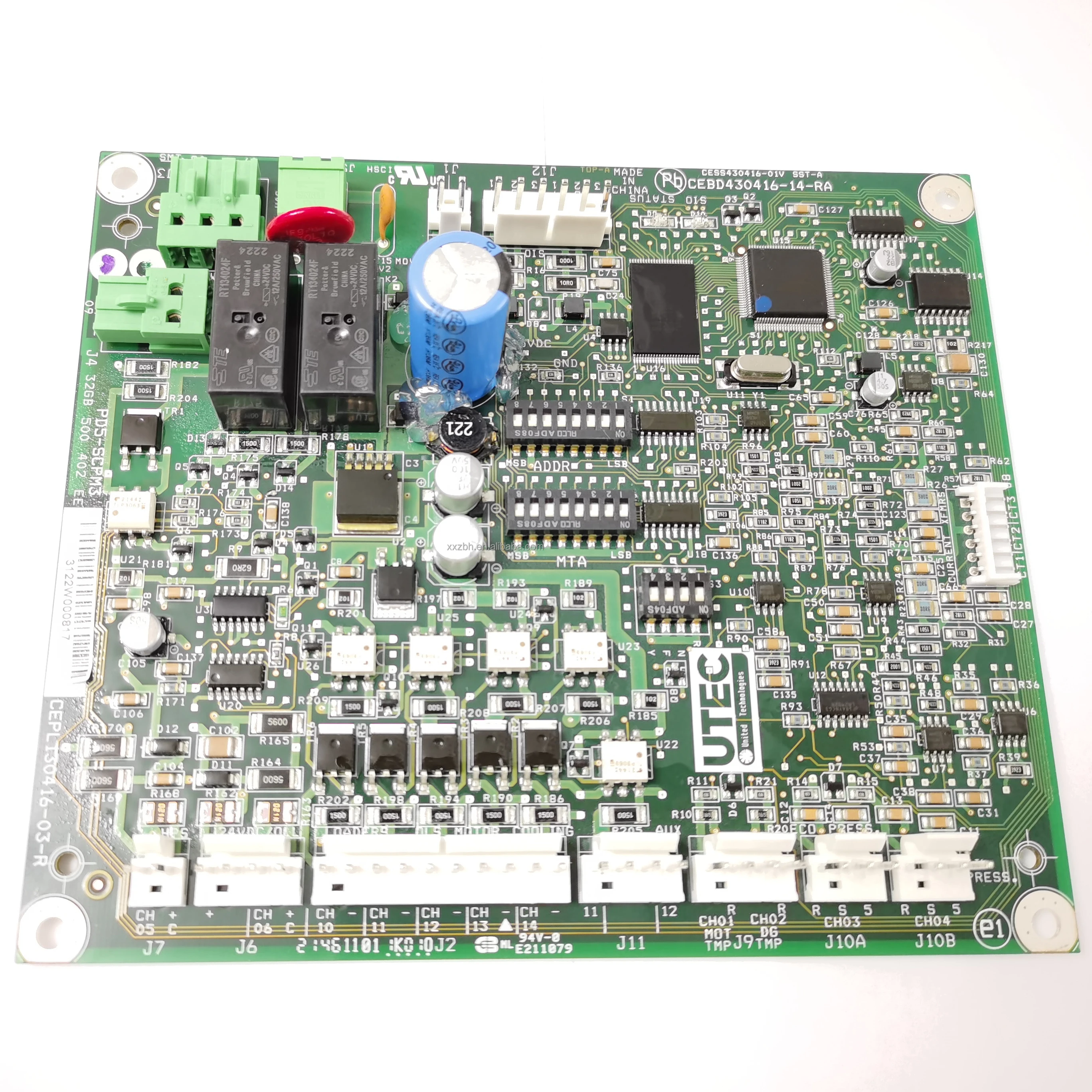 

Carrier 32GB500402 CEPL130416-03-R SCPM Compressor Protection Board Stainless Steel Material for 30HXC Chiller