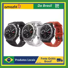 Amazfit T-Rex 3 Relógio Inteligente Robusto/Militar 48mm, GPS (com Privacidade), Mapas Offline, Longa Vida da Bateria,328 Pés Re