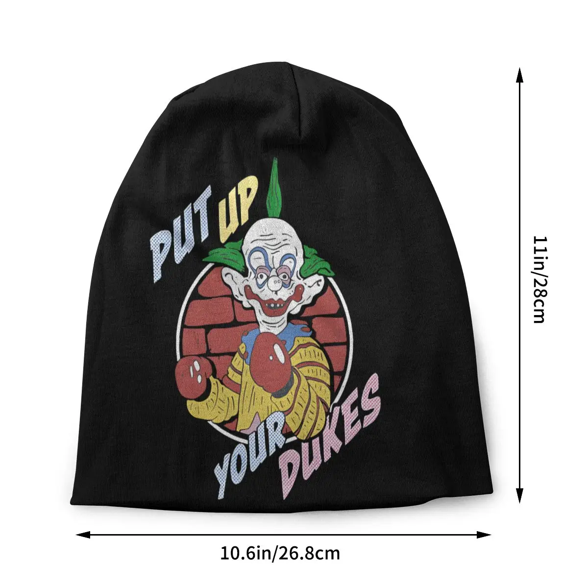 Killer Klowns from Outer Space Sport Thin Hats Put Up Your Dukes Bonnet Special Skullies Beanies Caps