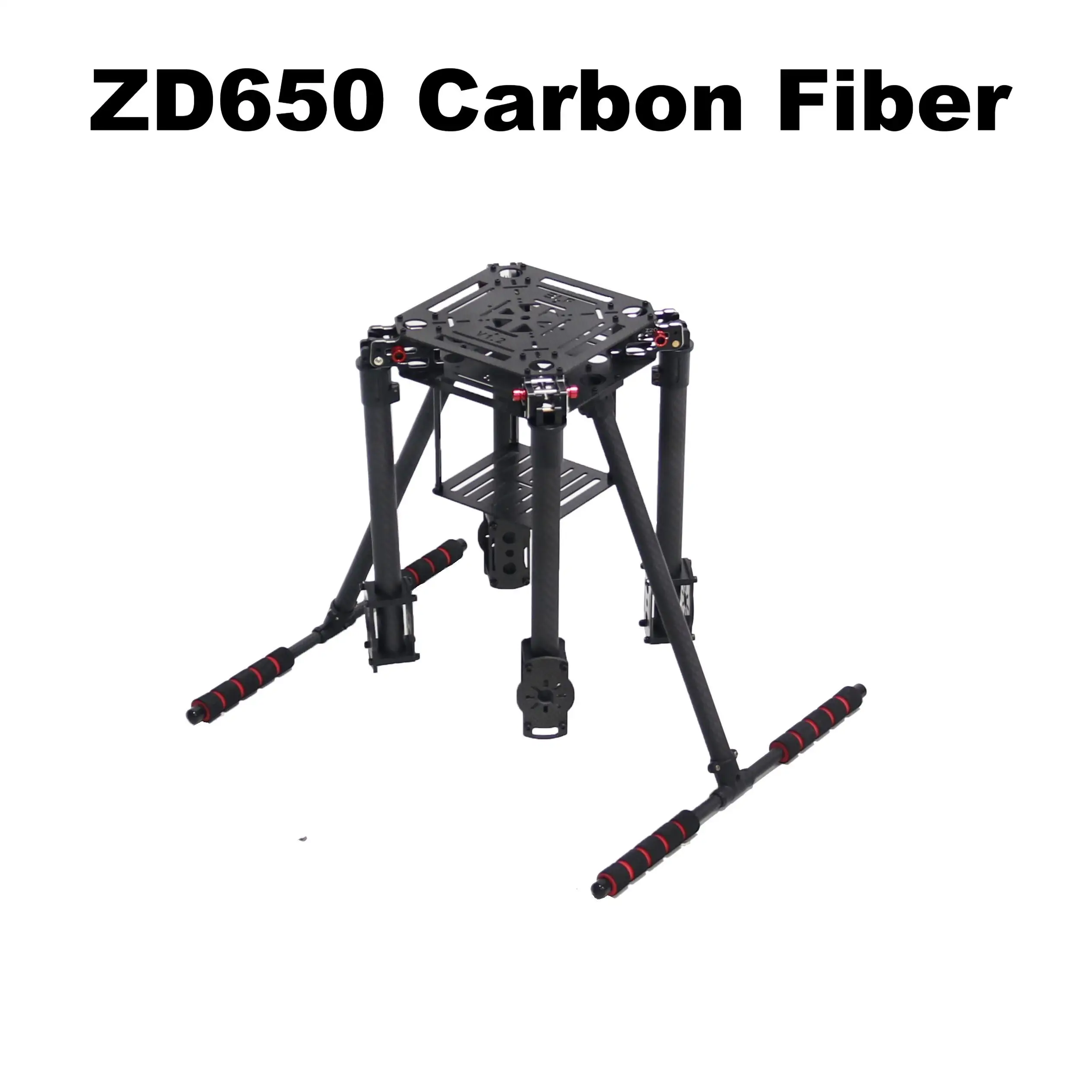 Angeltoy ZD550 550mm/ZD650 650mm 카본 파이버 쿼드콥터 프레임 FPV 쿼드 카본 파이버 랜딩 스키드 F550 포함