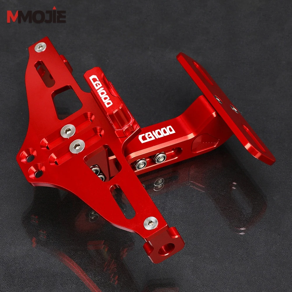 دراجة نارية لهوندا CB1000bingoneSC30 CB 1000 1993 1994 1995 1996 اكسسوارات CNC الخلفية لوحة ترخيص قوس حامل مصباح ليد #1