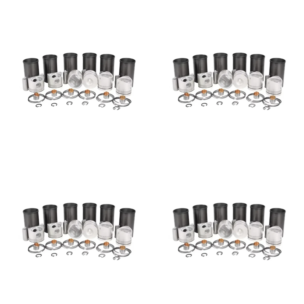 

6D16 6D16T 6D34 6D34T 6D22 Cylinder Liner Kit for Engine Excavator Overhaul Parts
