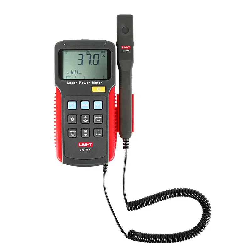 

UT385 UNI-T Laser Power Meter Precision Laser Sensor Power Analyzer Laser Power Tester LCD Screen Display