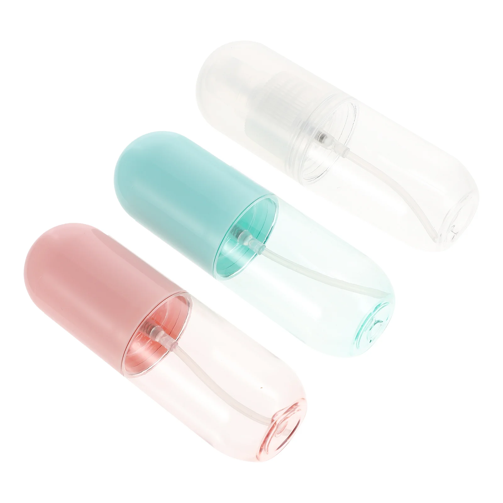 

6 Pcs Spray Capsule Bottle Water Cosmetics Scent Perfume Atomizer Sprayer Travel Essential Oil Empty